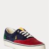 Multicolor Men’s Ralph Lauren Keaton Color-Blocked Corduroy Sneakers Multicolor Men’s Ralph Lauren Keaton Color-Blocked Corduroy Sneakers