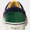 Multicolor Men’s Ralph Lauren Keaton Color-Blocked Corduroy Sneakers Multicolor Men’s Ralph Lauren Keaton Color-Blocked Corduroy Sneakers