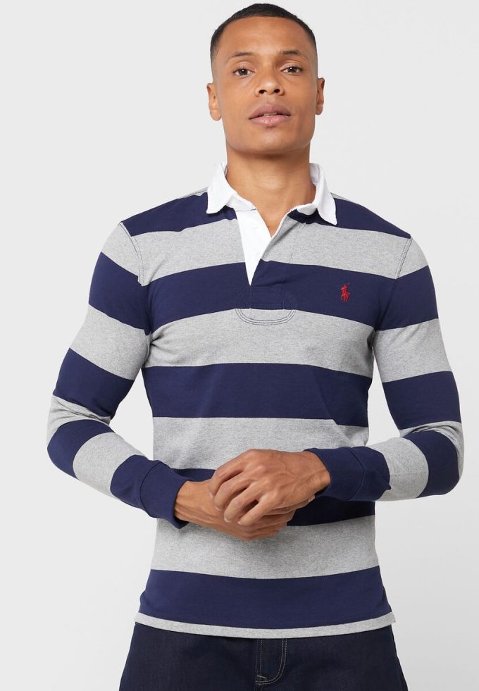 Multicolor Men’s Ralph Lauren Striped Polo Shirts Multicolor Men’s Ralph Lauren Striped Polo Shirts