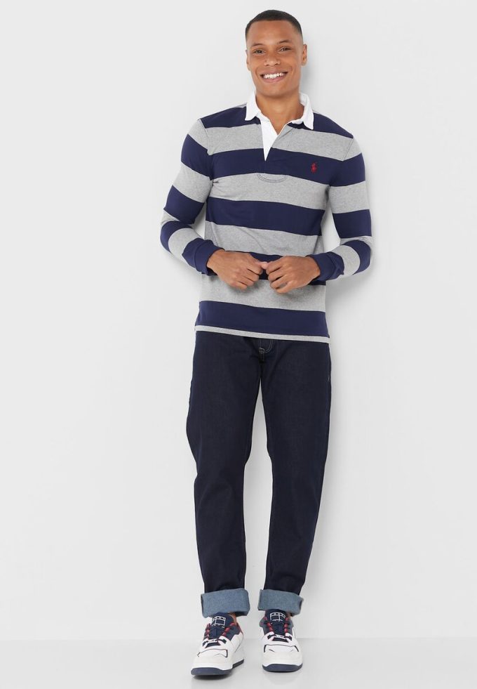 Multicolor Men’s Ralph Lauren Striped Polo Shirts Multicolor Men’s Ralph Lauren Striped Polo Shirts