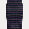 Multicolor Women’s Ralph Lauren Fair Isle Cotton-Blend Pencil Skirts