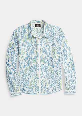 Multicolor Women’s Ralph Lauren Floral-Embroidered Cotton Blouse Shirts Multicolor Women’s Ralph Lauren Floral-Embroidered Cotton Blouse Shirts