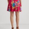 Multicolor Women’s Ralph Lauren Floral Georgette Skirts