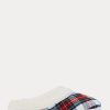 Multicolor Women’s Ralph Lauren Plaid Logo Slippers
