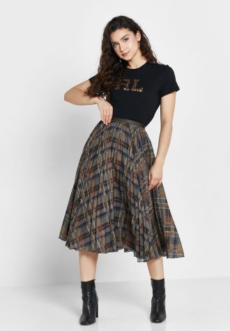 Multicolor Women’s Ralph Lauren Pleated High Waist Skirts