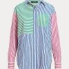 Multicolor Women’s Ralph Lauren Striped Cotton Broadcloth Shirts Multicolor Women’s Ralph Lauren Striped Cotton Broadcloth Shirts