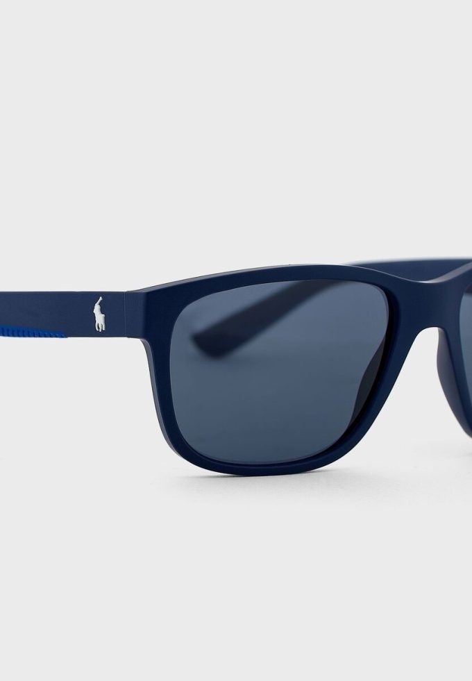 Navy Men’s Ralph Lauren 0Ph4142 Aviator Sunglasses