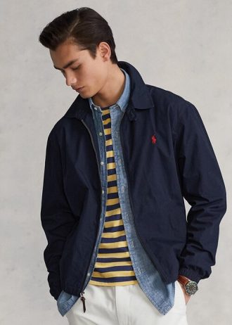 Navy Men’s Ralph Lauren Bayport Poplin Jackets