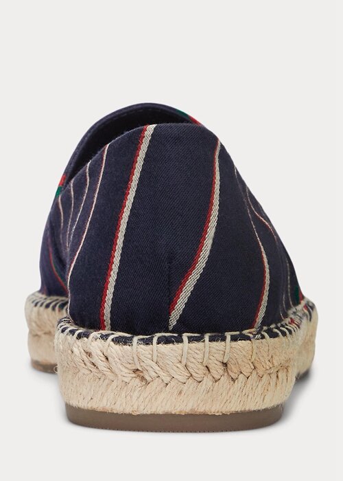 Navy Men’s Ralph Lauren Cevio Crest Striped Espadrille Navy Men’s Ralph Lauren Cevio Crest Striped Espadrille