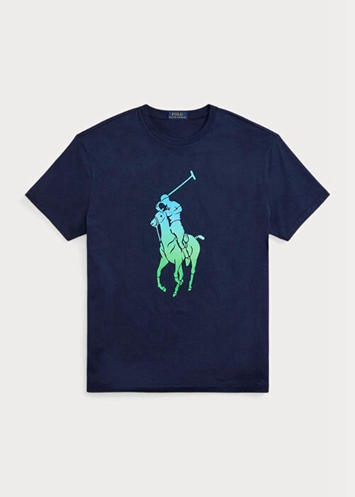 Navy Men’s Ralph Lauren Classic Fit Big Pony Jersey T Shirts Navy Men’s Ralph Lauren Classic Fit Big Pony Jersey T Shirts