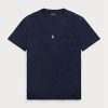 Navy Men’s Ralph Lauren Custom Slim Fit Crewneck T Shirts Navy Men’s Ralph Lauren Custom Slim Fit Crewneck T Shirts