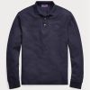 Navy Men’s Ralph Lauren Custom Slim Fit Pique Polo Shirts