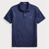 Navy Men’s Ralph Lauren Custom Slim Fit Soft Cotton Polo Shirts Navy Men’s Ralph Lauren Custom Slim Fit Soft Cotton Polo Shirts