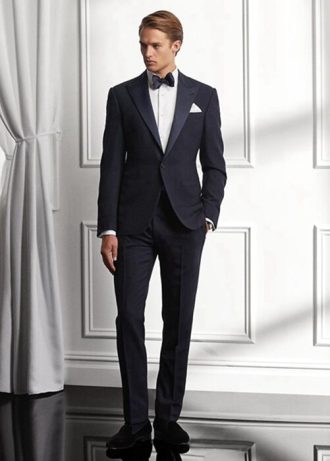 Navy Men’s Ralph Lauren Gregory Barathea Tuxedo  Blazers