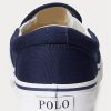 Navy Men’s Ralph Lauren Keaton Polo Bear Slip-On Sneakers