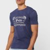Navy Men’s Ralph Lauren Logo Crew Neck T Shirts
