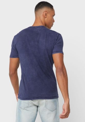 Navy Men’s Ralph Lauren Logo Crew Neck T Shirts
