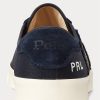 Navy Men’s Ralph Lauren Nelson Logo-Patch Twill Sneakers Navy Men’s Ralph Lauren Nelson Logo-Patch Twill Sneakers