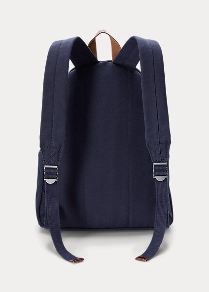 Navy Men’s Ralph Lauren Polo Bear Canvas Backpacks Navy Men’s Ralph Lauren Polo Bear Canvas Backpacks