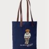 Navy Men’s Ralph Lauren Polo Bear Twill Crossbody Bags