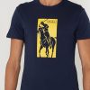Navy Men’s Ralph Lauren Printed Crew Neck T Shirts