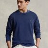 Navy Men’s Ralph Lauren Spa Terry   Sweatshirt