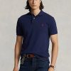 Navy Men’s Ralph Lauren The Iconic Mesh Polo Shirts