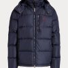 Navy Men’s Ralph Lauren Water-Repellent Down Jackets