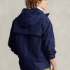 Navy Men’s Ralph Lauren Water-Repellent Hooded Jackets