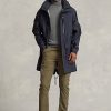 Navy Men’s Ralph Lauren Water-Repellent Hooded Marsh Coats Navy Men’s Ralph Lauren Water-Repellent Hooded Marsh Coats