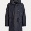 Navy Men’s Ralph Lauren Water-Repellent Hooded Marsh Coats Navy Men’s Ralph Lauren Water-Repellent Hooded Marsh Coats
