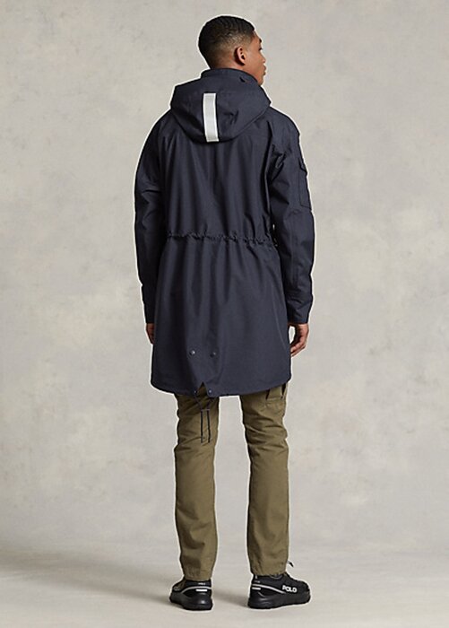 Navy Men’s Ralph Lauren Water-Repellent Hooded Marsh Coats Navy Men’s Ralph Lauren Water-Repellent Hooded Marsh Coats