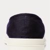 Navy / Red Men’s Ralph Lauren Essence 100 Canvas Cap-Toe Sneakers