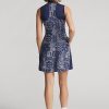 Navy Women’s Ralph Lauren Bandana-Print Paneled Jersey Dress Navy Women’s Ralph Lauren Bandana-Print Paneled Jersey Dress