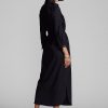 Navy Women’s Ralph Lauren Belted Wool-Blend Dress Navy Women’s Ralph Lauren Belted Wool-Blend Dress