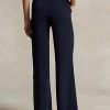 Navy Women’s Ralph Lauren Cady Wide-Leg Trousers Pants