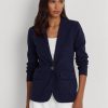 Navy Women’s Ralph Lauren Cotton-Blend Blazers