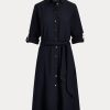 Navy Women’s Ralph Lauren Fit-and-Flaredress Dress Navy Women’s Ralph Lauren Fit-and-Flaredress Dress