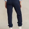 Navy Women’s Ralph Lauren Fleece Sweatpants