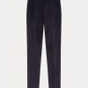 Navy Women’s Ralph Lauren Lambskin Suede Leggings