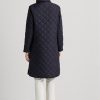 Navy Women’s Ralph Lauren Long Quilted   Jackets