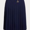 Navy Women’s Ralph Lauren Pleated Georgette Skirts Navy Women’s Ralph Lauren Pleated Georgette Skirts