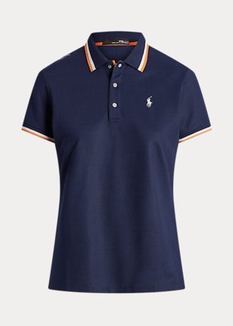 Navy Women’s Ralph Lauren Tailored Fit Jersey Polo Shirts