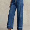 Navy Women’s Ralph Lauren Wide-leg Cropped Jeans Navy Women’s Ralph Lauren Wide-leg Cropped Jeans