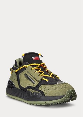 Olive / Black Men’s Ralph Lauren PS200 Sneakers Olive / Black Men’s Ralph Lauren PS200 Sneakers