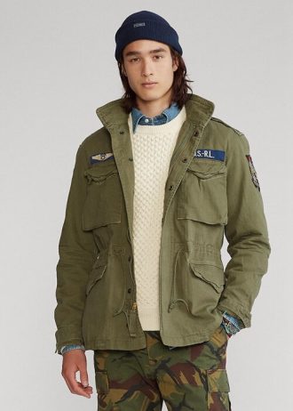 Olive Blue Men’s Ralph Lauren The Iconic Field Jackets