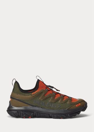 Olive Men’s Ralph Lauren Adventure 300LT Sneakers