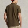 Olive Men’s Ralph Lauren Custom Slim Fit Mesh Polo Shirts Olive Men’s Ralph Lauren Custom Slim Fit Mesh Polo Shirts