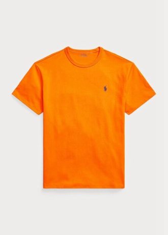 Orange Men’s Ralph Lauren Classic Fit Heavyweight Jersey  T Shirts