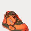 Orange Men’s Ralph Lauren PS200 Sneakers